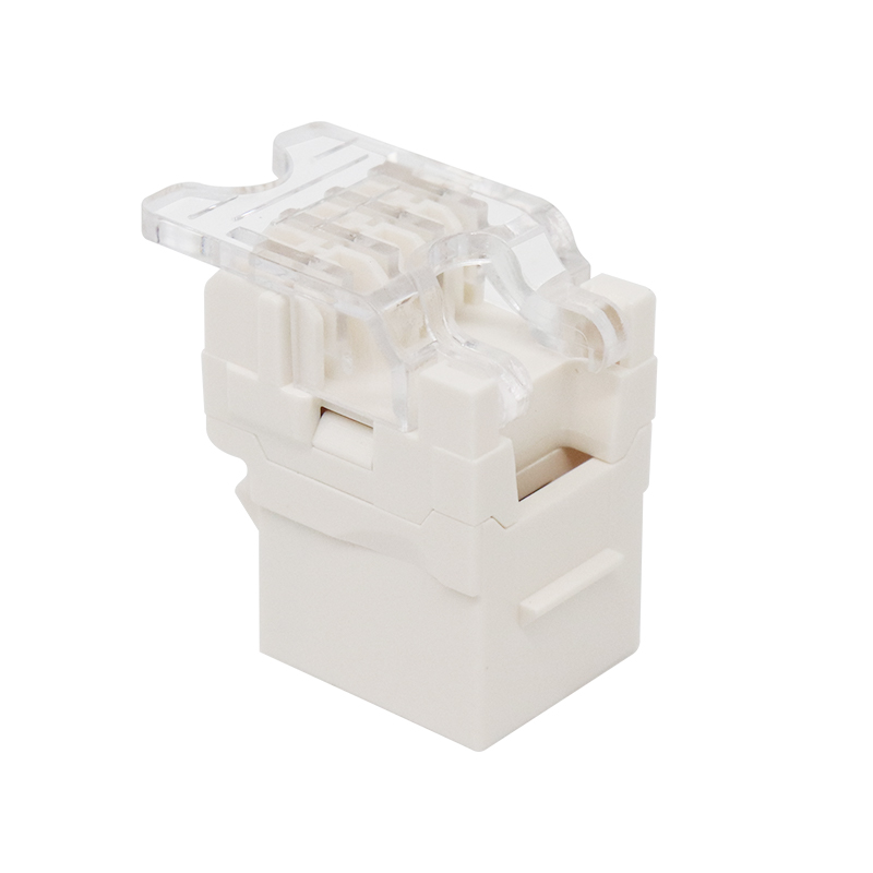 CAT3 RJ11 6p4c 180 graden UTP TOOLNESS Keystone Jack