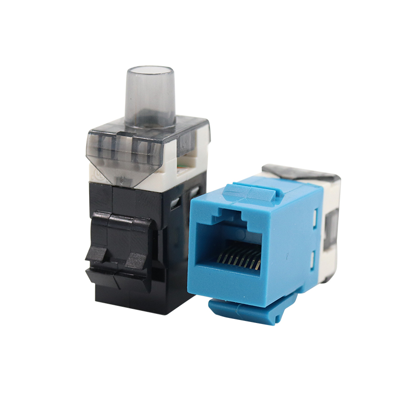 Cat6 UTP 180 graden Punch Down Keystone Jack