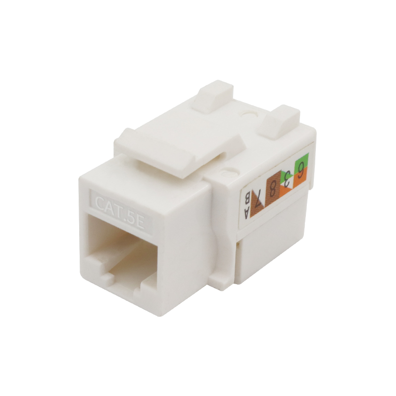 Cat5e UTP 90 graden Punch Down Keystone Jack