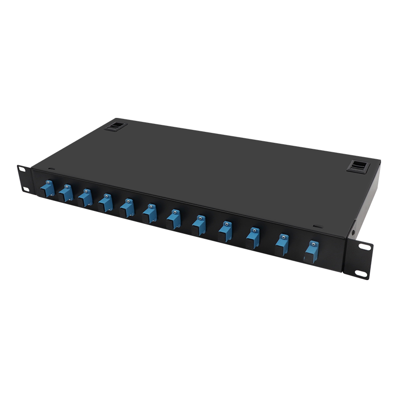 12 Poort 12 Cores SC UPC Simplex Patch Panel Rack Type