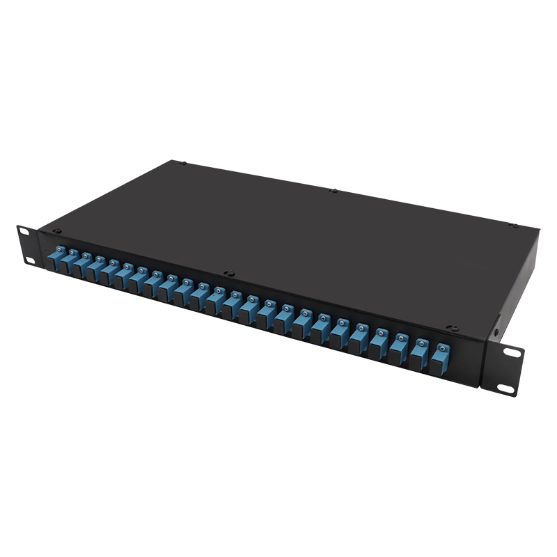 24 Poort 24 Cores SC UPC Simplex Patch Panel Rack Type