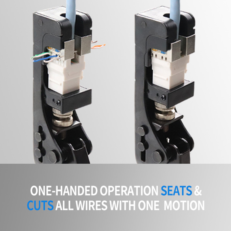 RJ45 Keystone Jack Punch Down Speed ​​Termination Tool voor 180 graden PX-T-DS